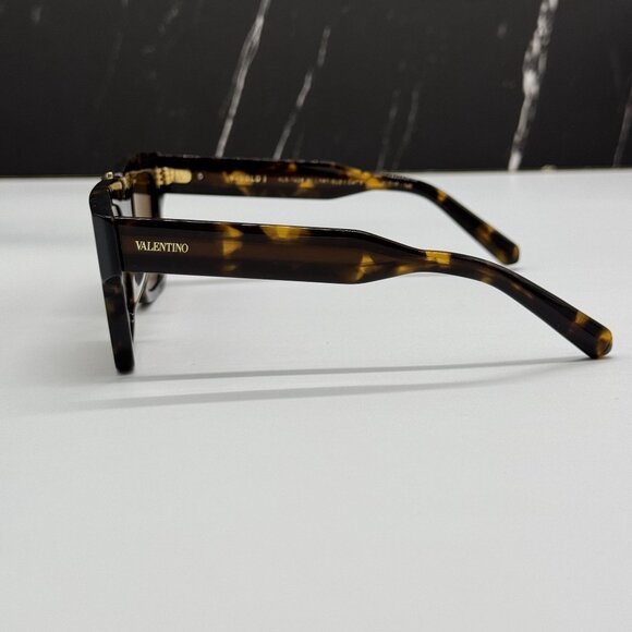 NEW VALENTINO SUNGLASSES WOMEN HAVANA EYEWEAR VALENTINO V-GOLD-II VLS-162B main image 4